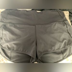 Lululemon speed up shorts size 10.